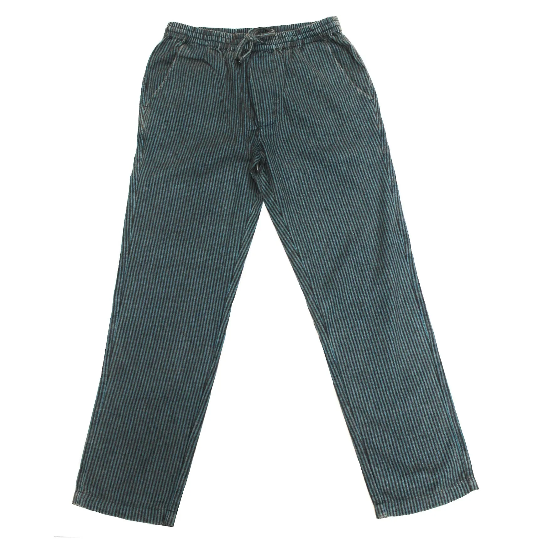 Acid Wash Pinstripe Pants