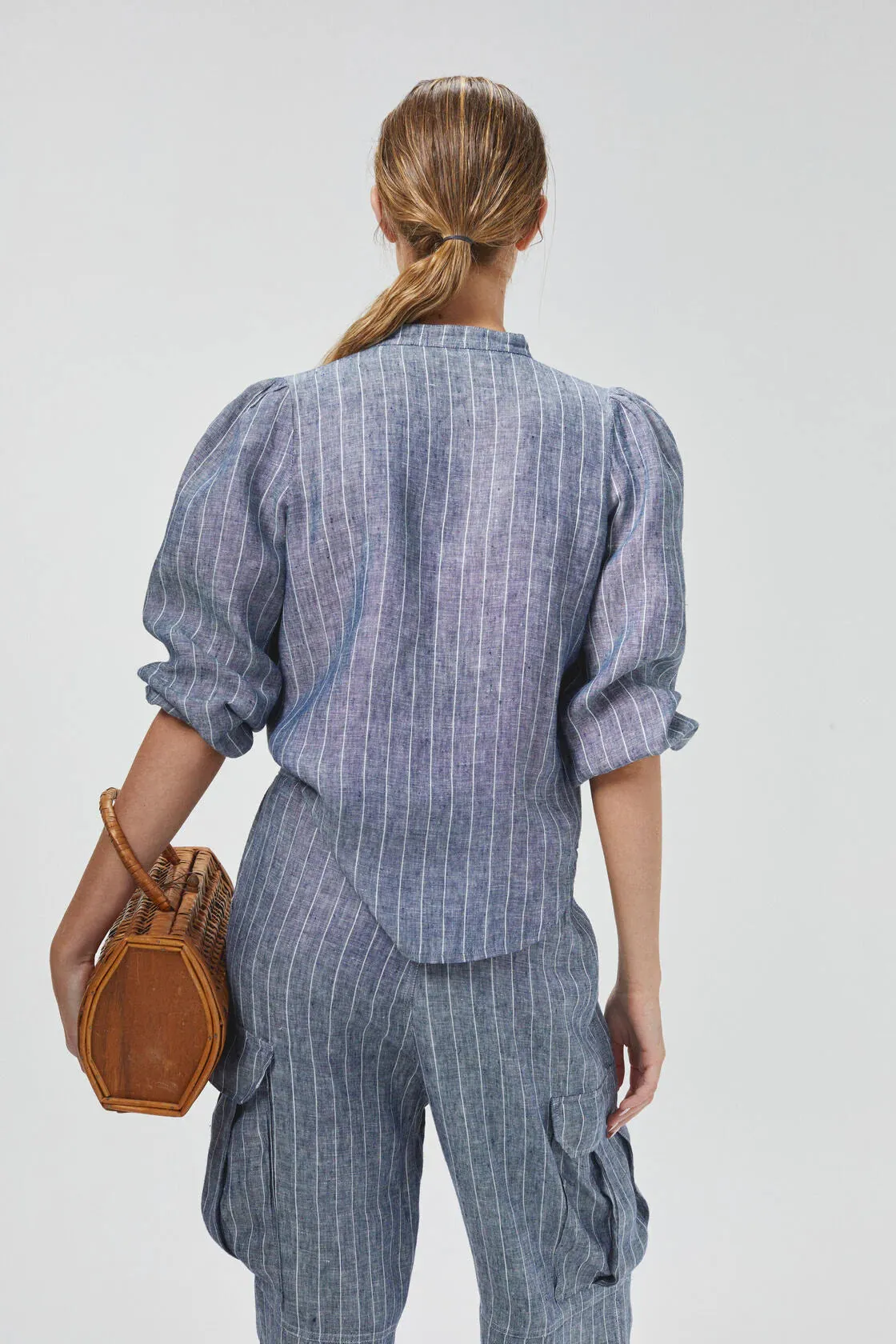 Cargo Linen Pants