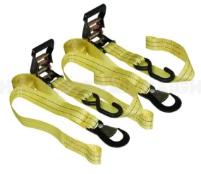 Cargo Mate Heavy Duty Motorcycle Tie Down Straps | Pair