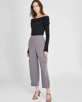 Curved Seam Cargo Pant