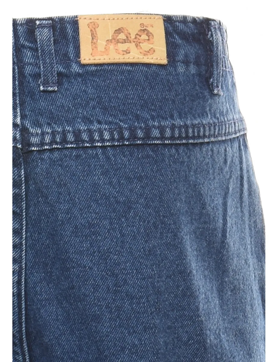 Dark Wash Lee Denim Trousers - W26 L26