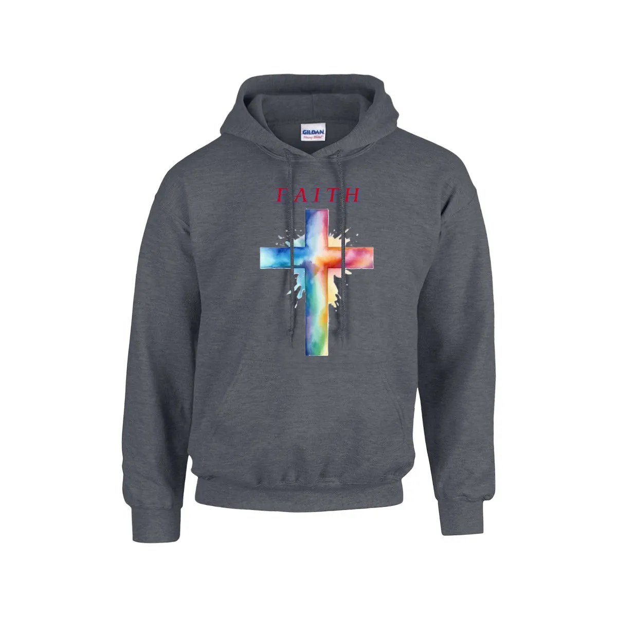 FAITH MULTI CROSS Hoodie |Gildan 18500