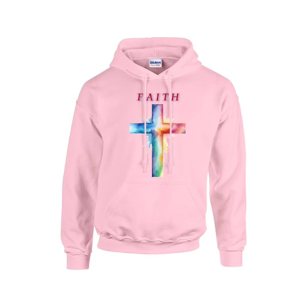 FAITH MULTI CROSS Hoodie |Gildan 18500