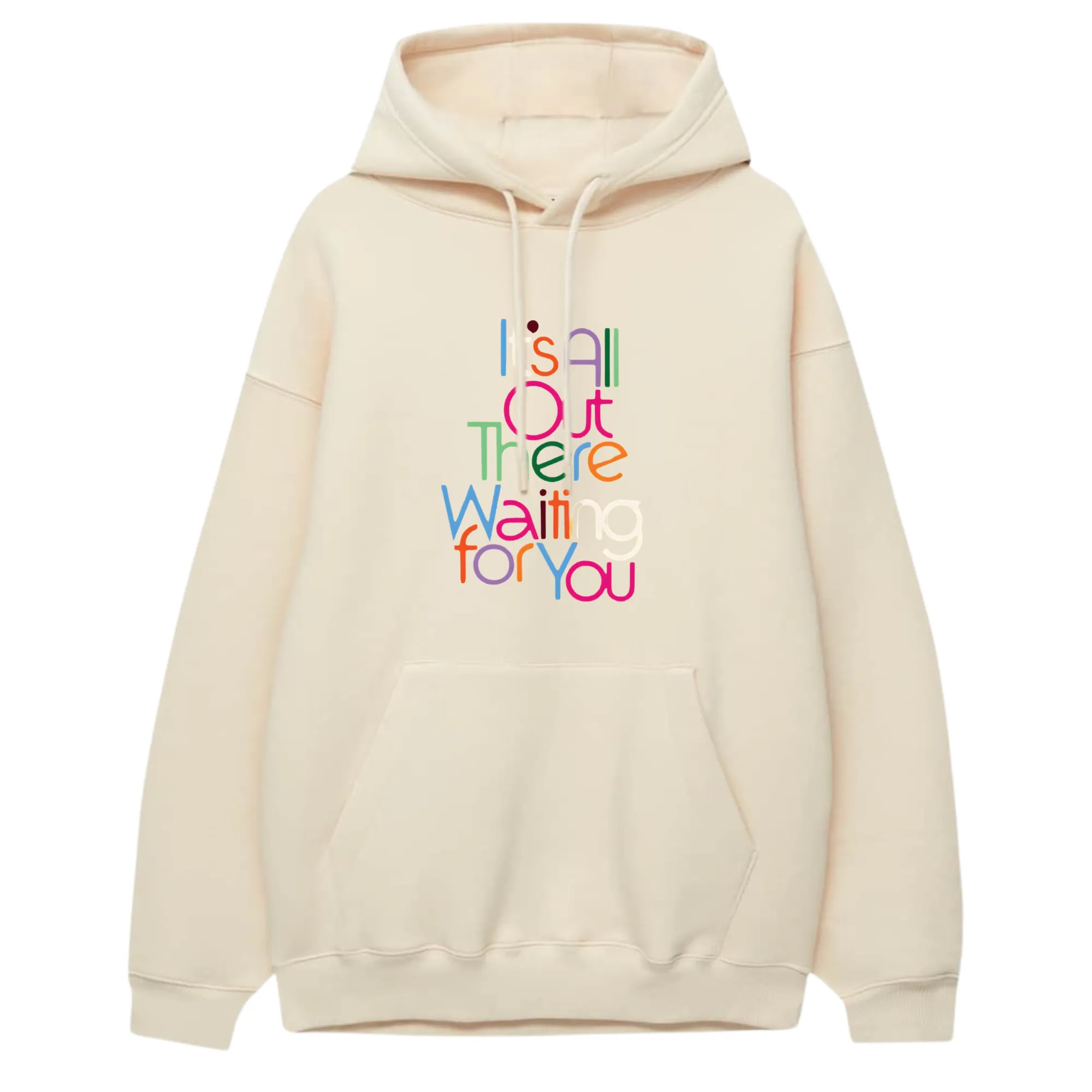 Its All Out There Printed Hoodie