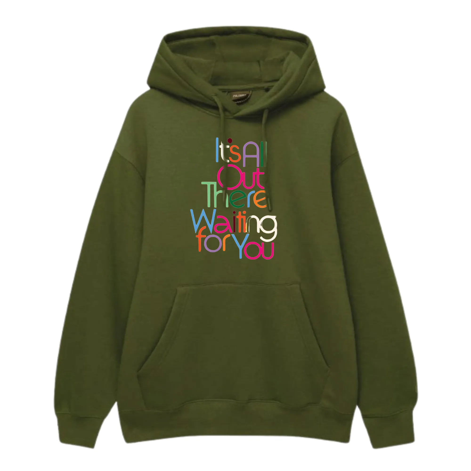 Its All Out There Printed Hoodie
