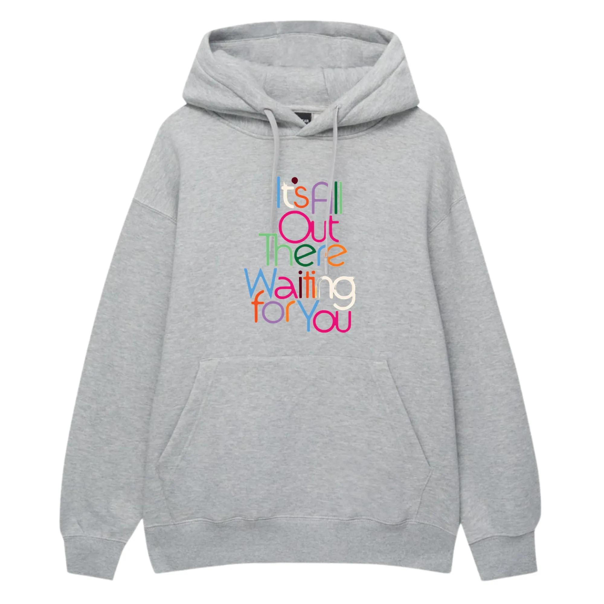 Its All Out There Printed Hoodie
