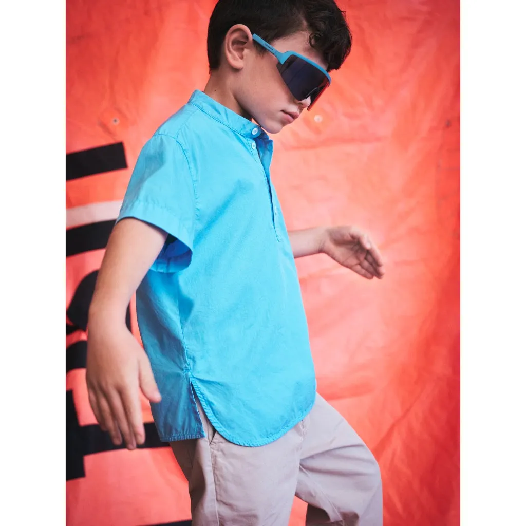 KINDRED Kaiser Cotton Poplin Henley Shirt