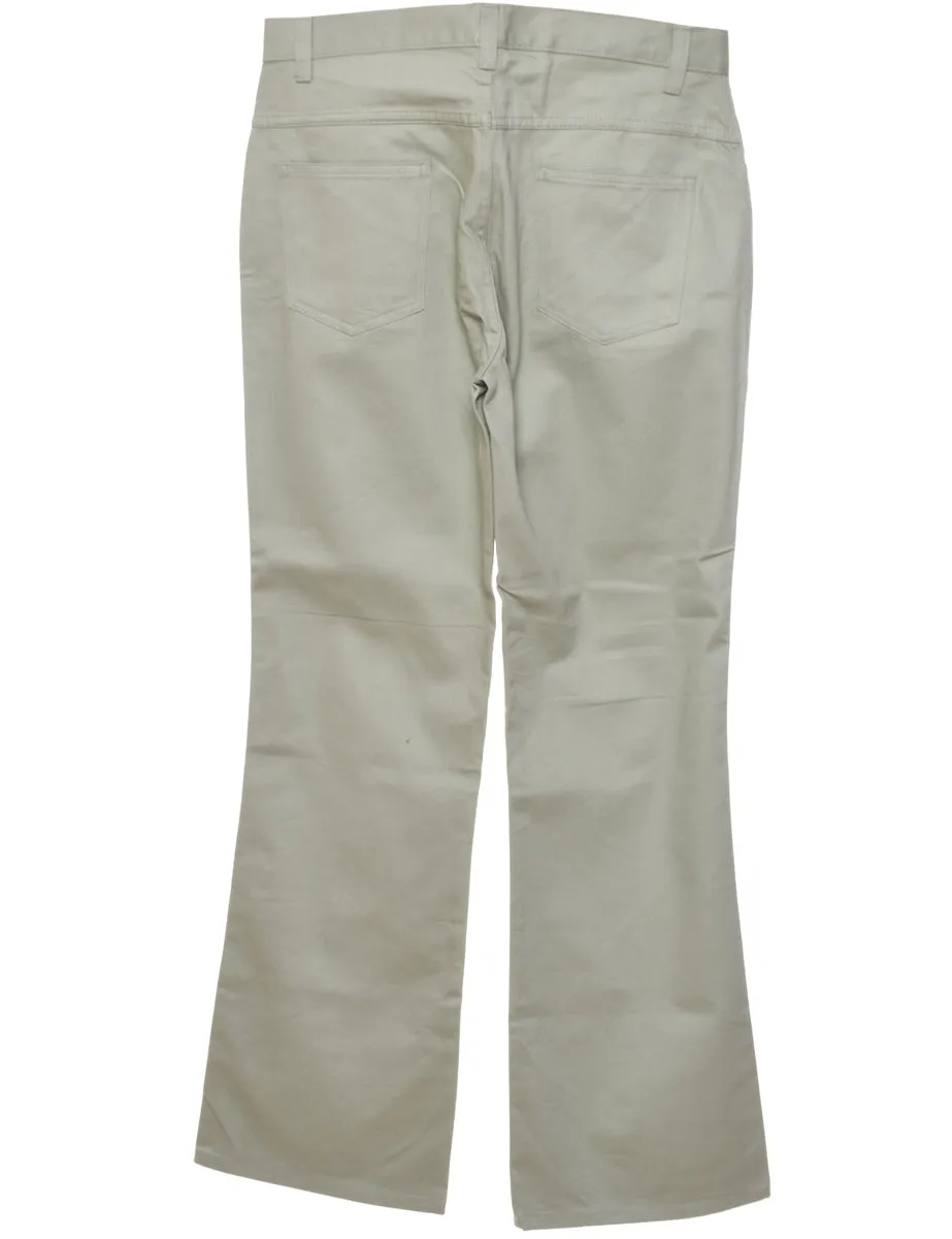 Light Green Trousers - W34 L32