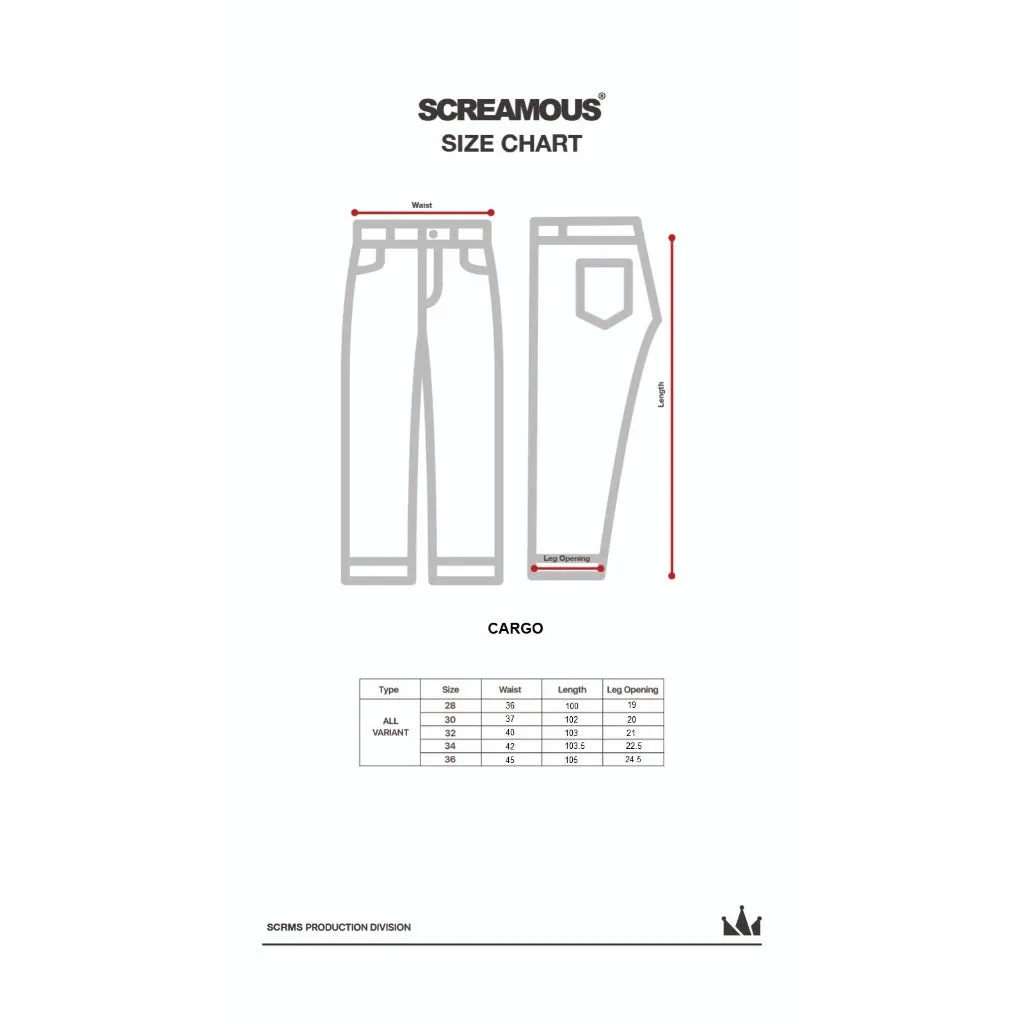 Long Pants Cargo ATLANTIC ARMY Loose Fit
