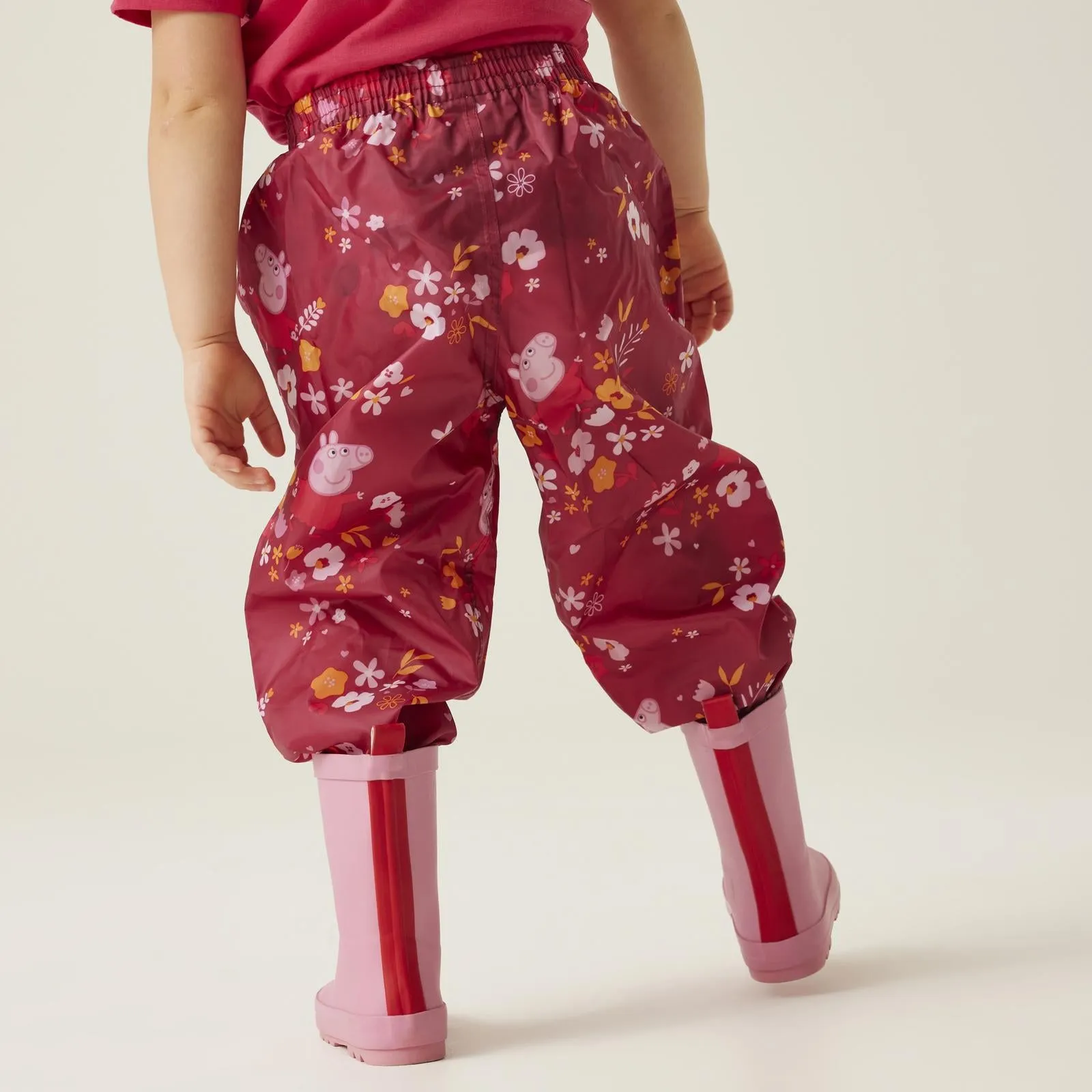 Regatta Kids Peppa Pig Pack-It Waterproof Overtrousers