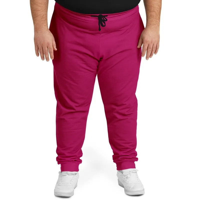 Shaded Pink Joggers | Unisex | with PLUS sizes | C0M100Y25K30