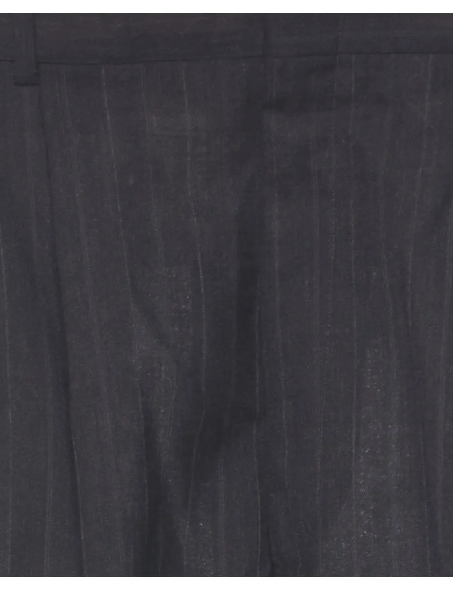 Striped Pattern Trousers - W33 L32