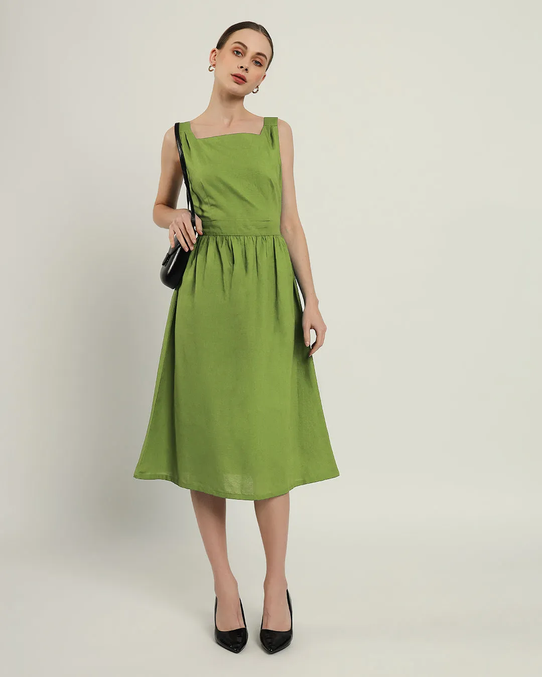 The Mihara Fern Cotton Dress