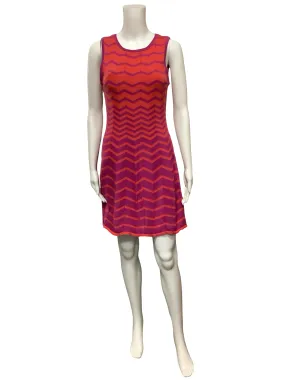 Trina Turk Sweater Dress Sleevless Print Size: M