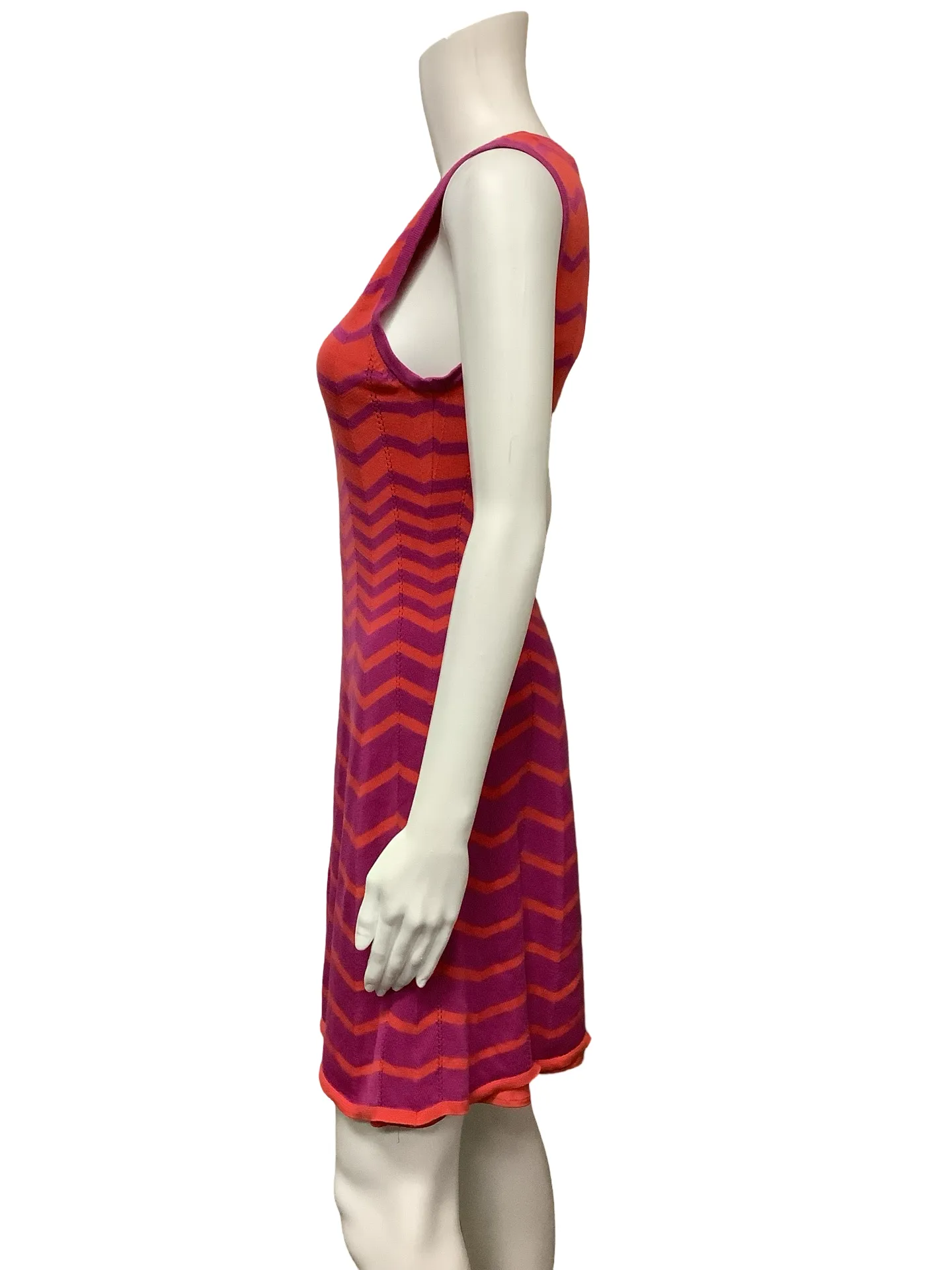 Trina Turk Sweater Dress Sleevless Print Size: M