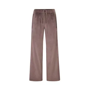 VELOUR TRACK PANT | AMETHYST