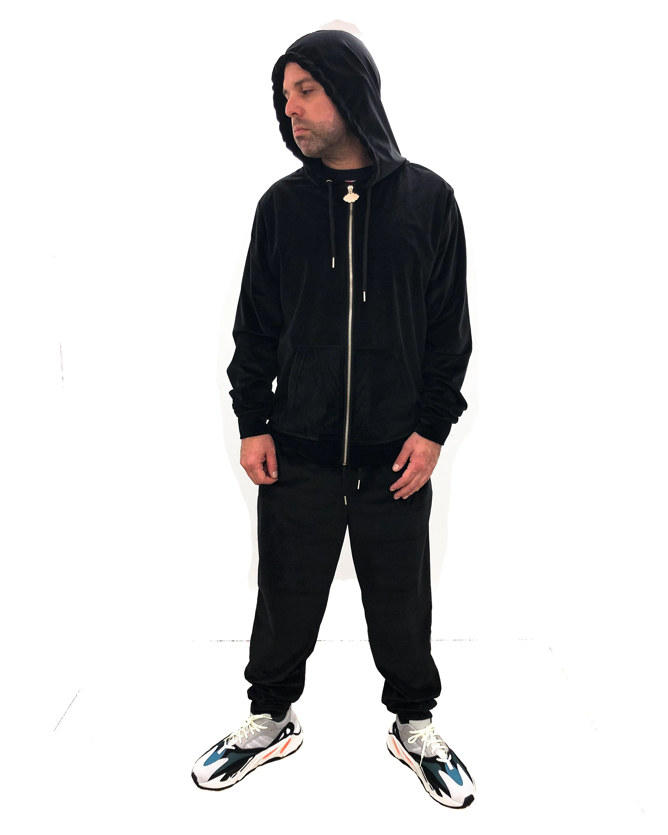 YAEZ Brooklyn Velour Pants